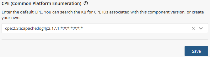 Default CPE assigned